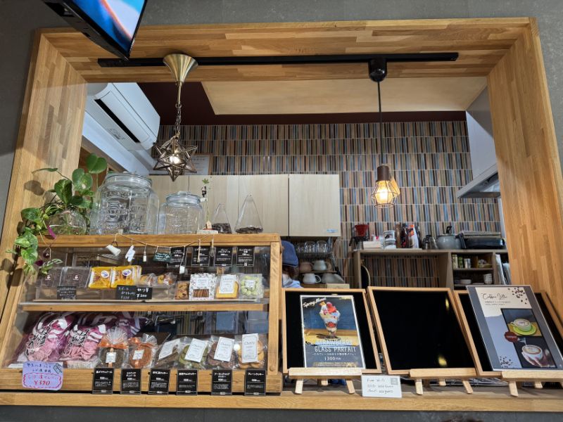 UZU Gardenのカフェスペース