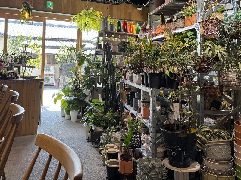 UZU Gardenの店内の様子